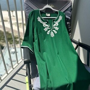 Tuckernuck XL beach tunic or casual dress in green NWOT